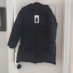 Nwt mid length puffer jacket
